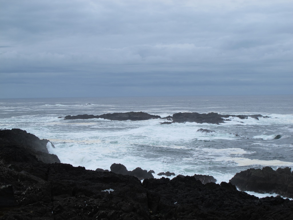 Stormy skies off of Vancouver Island's West Coast